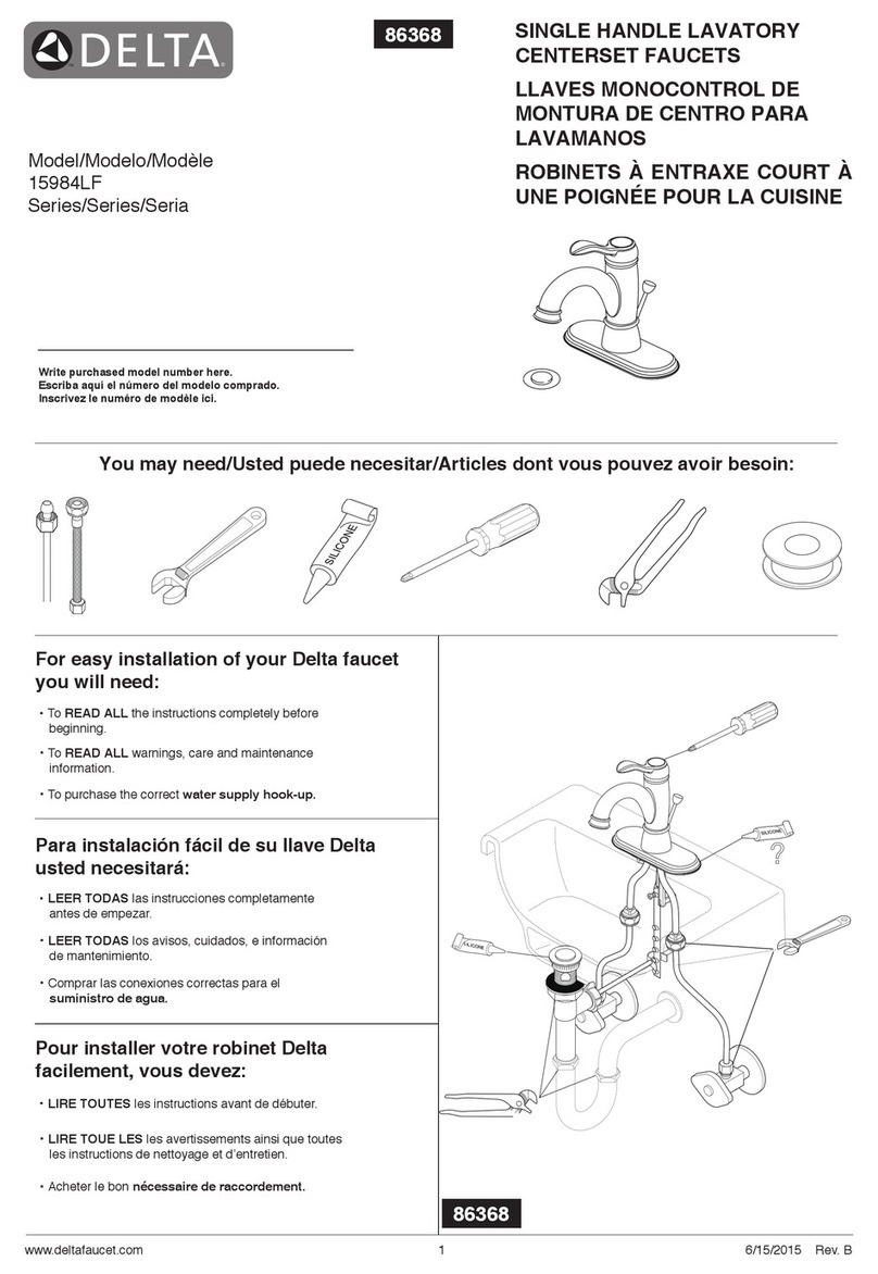 Delta 15984LF-OB User manual