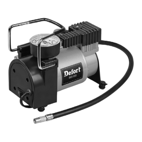 Defort DCC-255 user manual