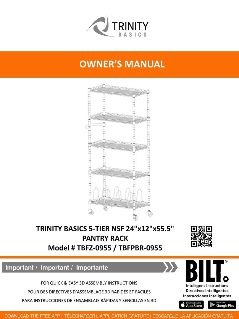 Trinity Basics EcoStorage TBFZ-0955 owner's manual