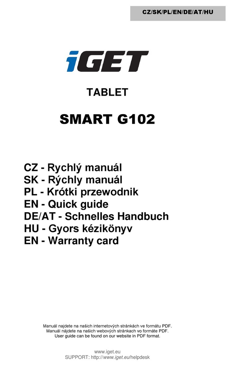 Iget SMART G102 User manual