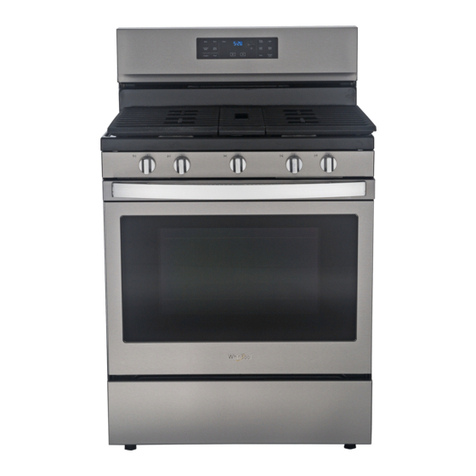 Whirlpool WFG550S0 User manual