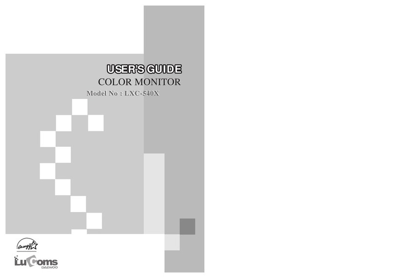 Daewoo Lucoms LXC-540X User manual