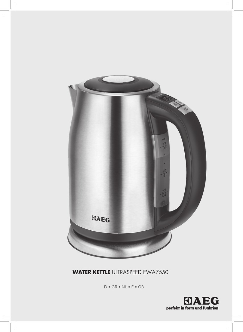 AEG EWA7550 User manual