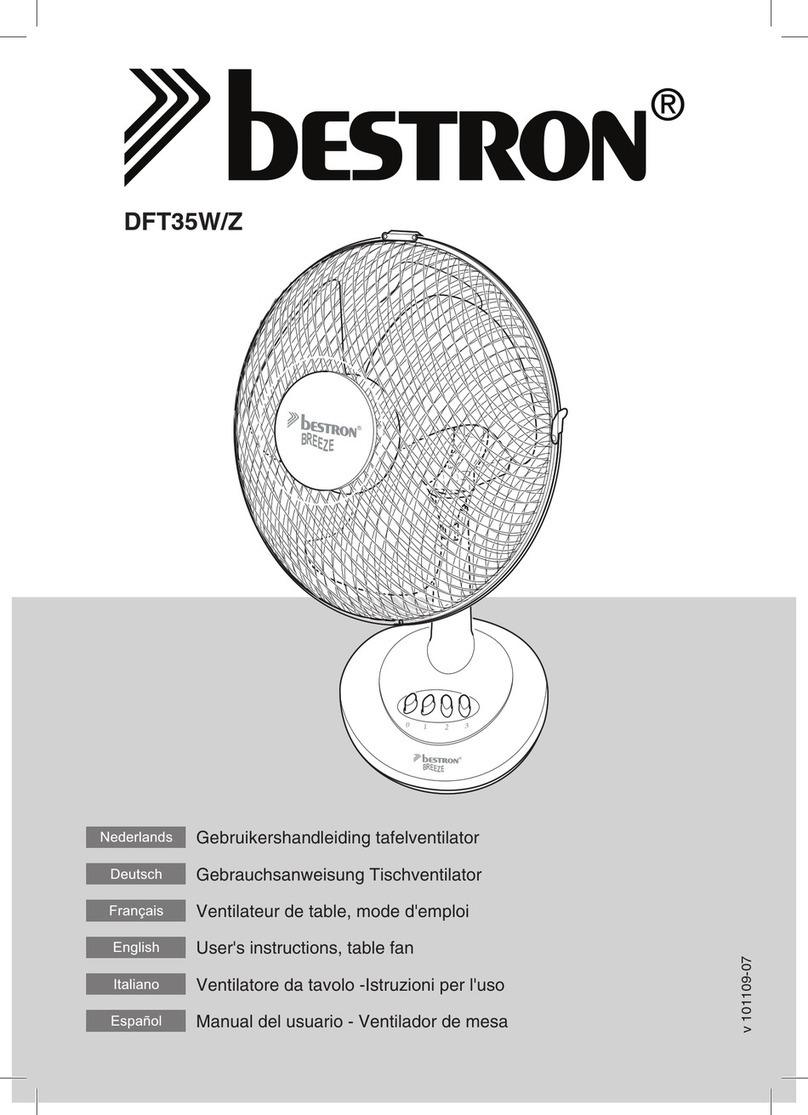 Bestron DFT35W User manual