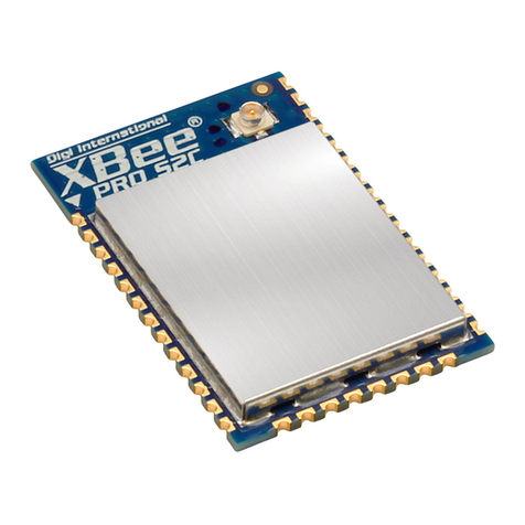 Digi XBEE PRO S2C User manual Digi XBEE PRO S2C User manual