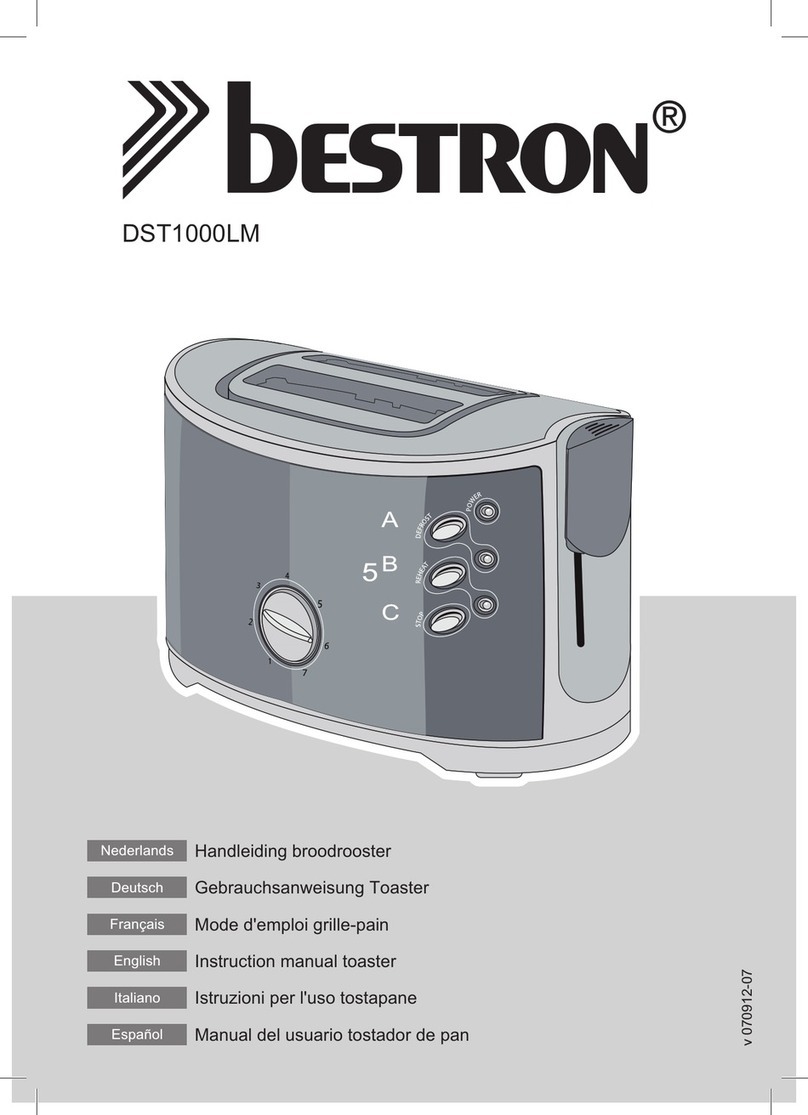 Bestron DST1000LM User manual