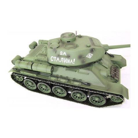XciteRC T-34/85 Standard M 1:16 User manual