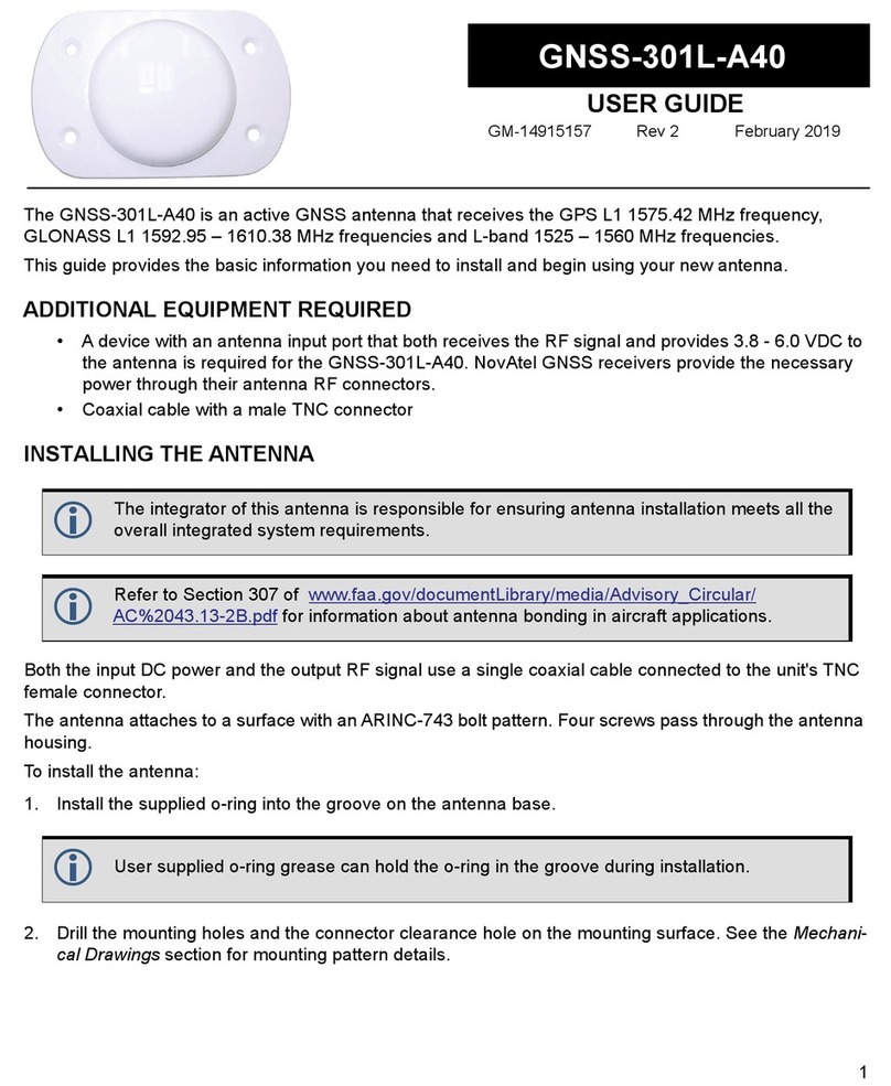 Novatel GNSS-301L-A40 user guide