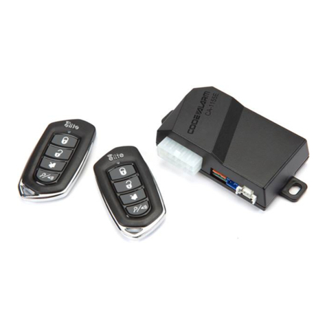 Code Alarm Elite ca1155E User manual