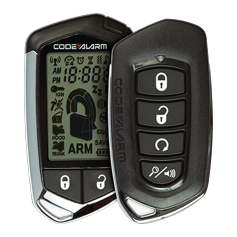Code Alarm Professional Series CA6555 owner's guide