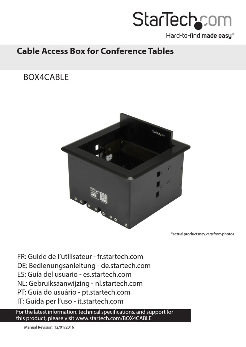 StarTech.com BOX4CABLE User manual