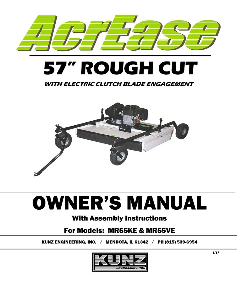Kunz AcrEase MR55VE owner's manual