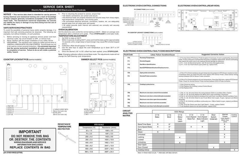 Crosley CRE3880GWWD User guide