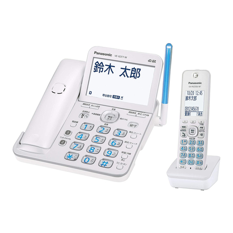 Panasonic VE-GD77DL Quick reference guide