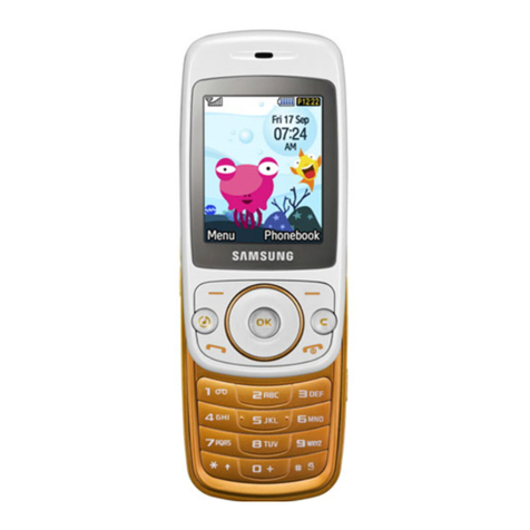 Samsung S3030 User manual