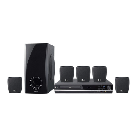 LG HT353SD-D0 manual