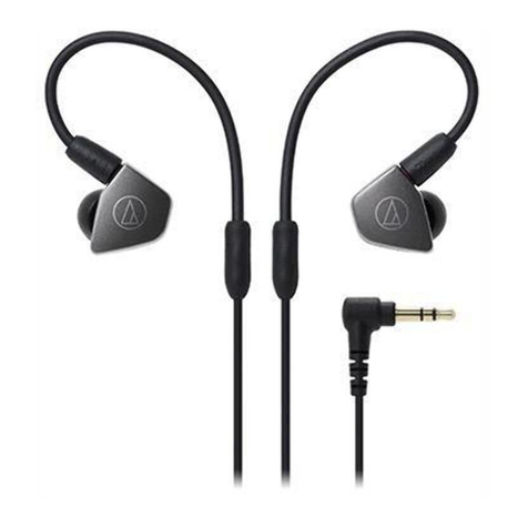 Audio Technica ATH-LS70 User manual