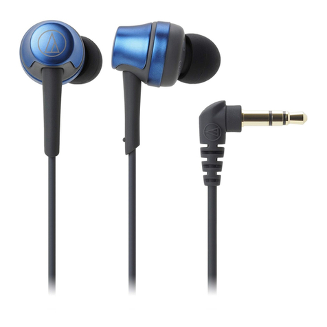 Audio Technica ATH-CKR50 User manual