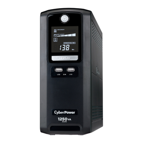CyberPower BL1250U User manual