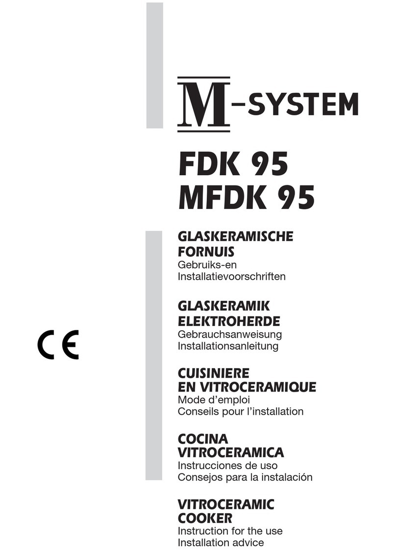 M-system FDK 95 Instructions for the use