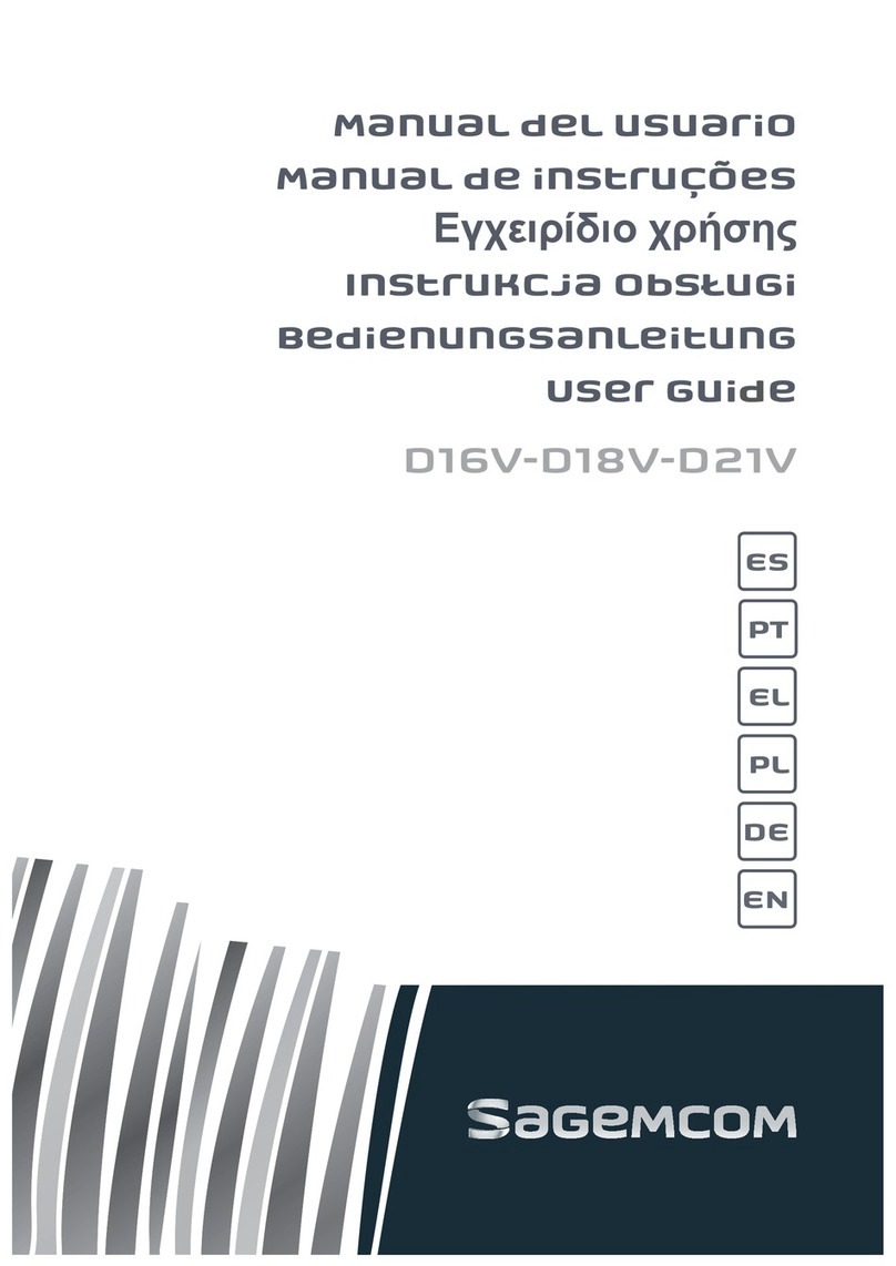 Sagem D18V User manual