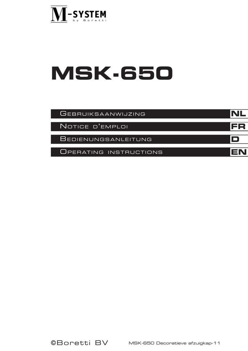M-system MSK-650 User manual M-system MSK-650 User manual