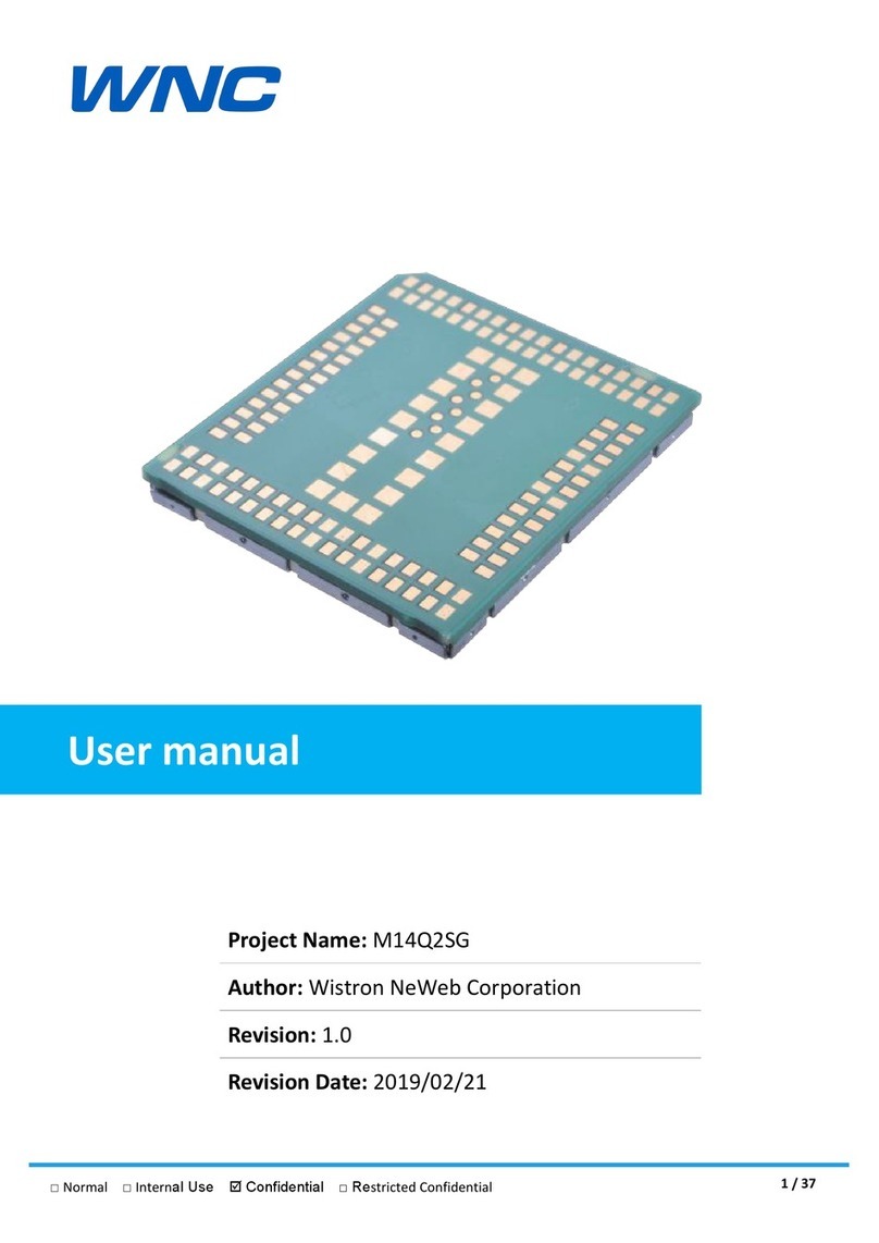 WNC M14Q2SG User manual