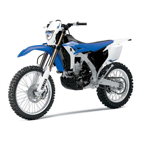 Yamaha WR450F 2013 User manual