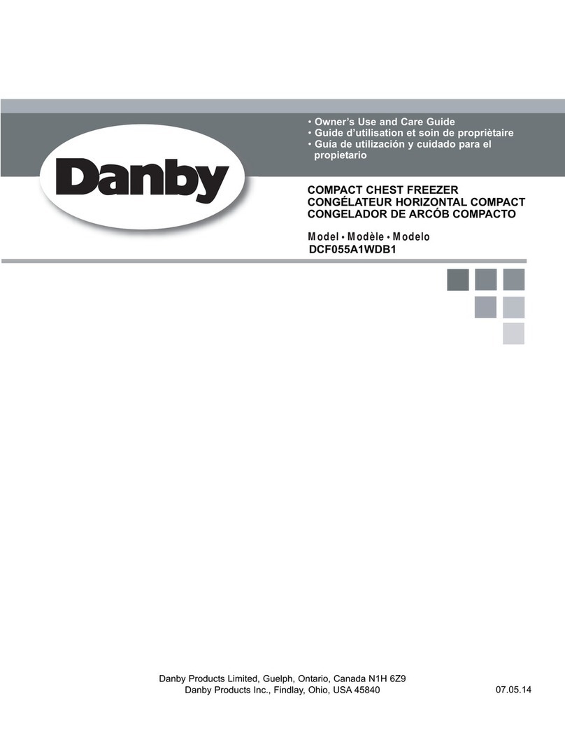 Danby DCF055A1WDB1 Owner's use and care guide
