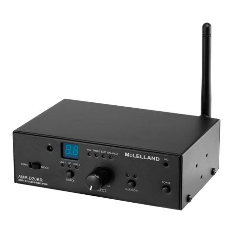 McLelland McLelland D20BR manual
