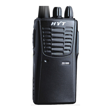 HYT TC-500V User manual