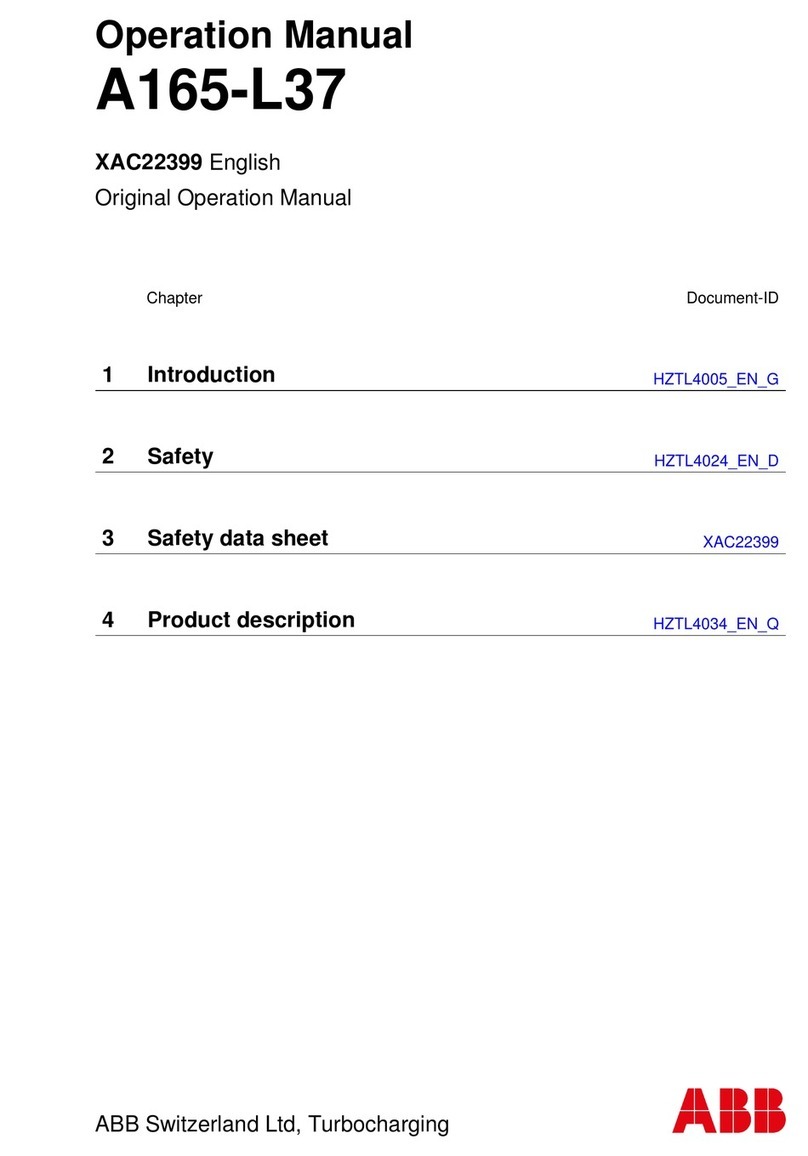 ABB XAC22399 Operation manual