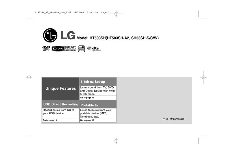 LG HT503SH-A2 User manual