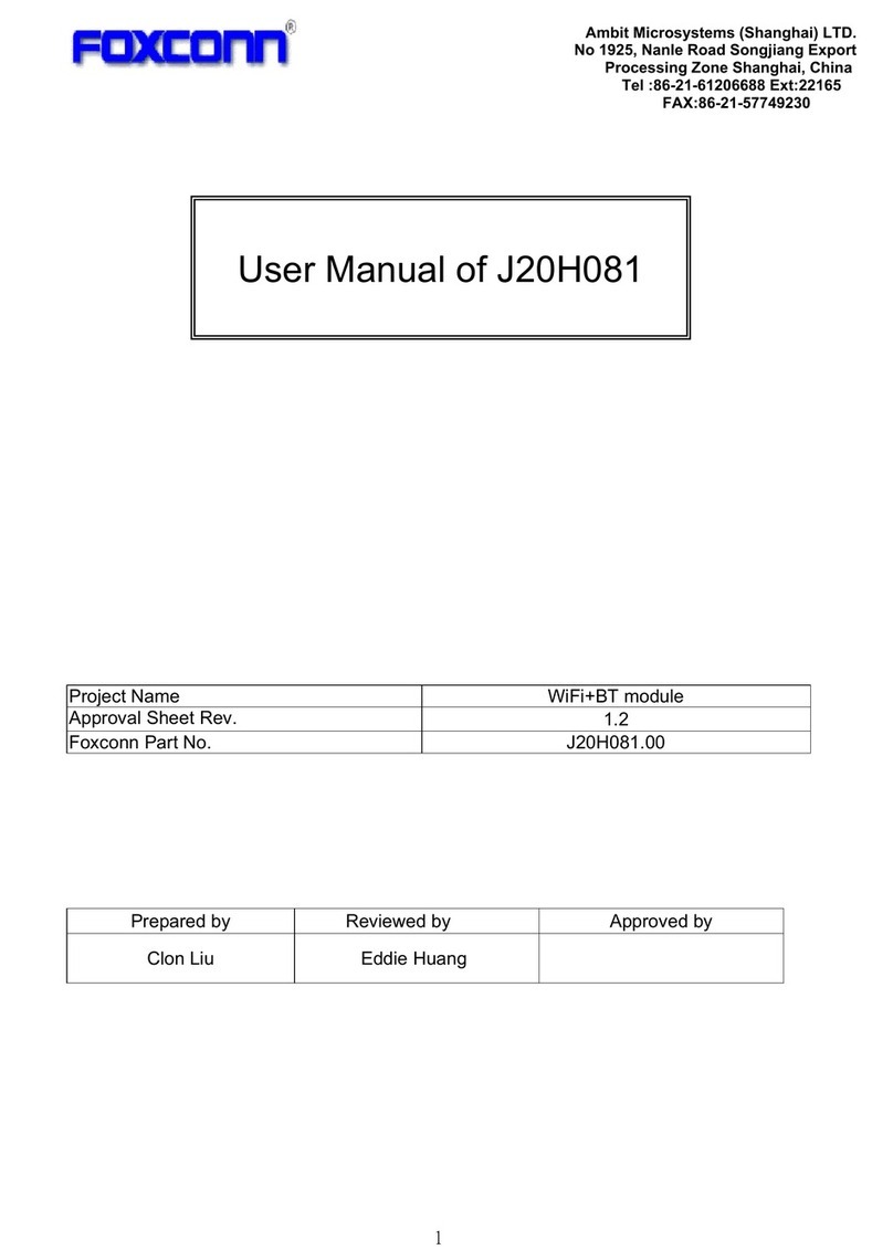 Foxconn J20H081 user manual