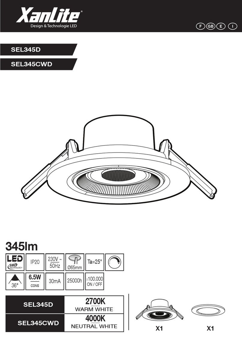 XanLite SEL345CWD User manual
