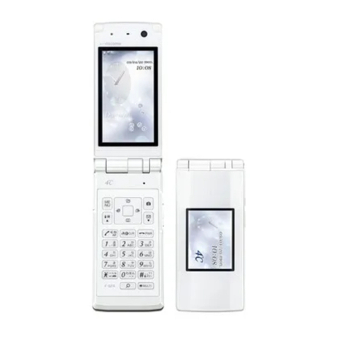 NTT docomo F-02A User manual