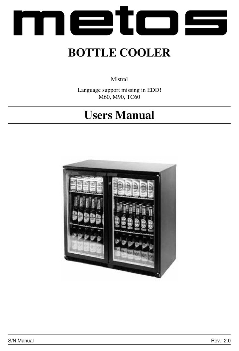 Metos TC60SS user manual
