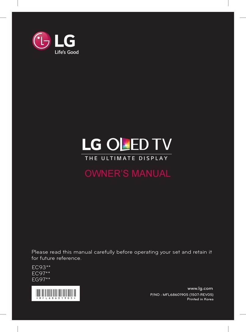 LG EG97 Series User manual