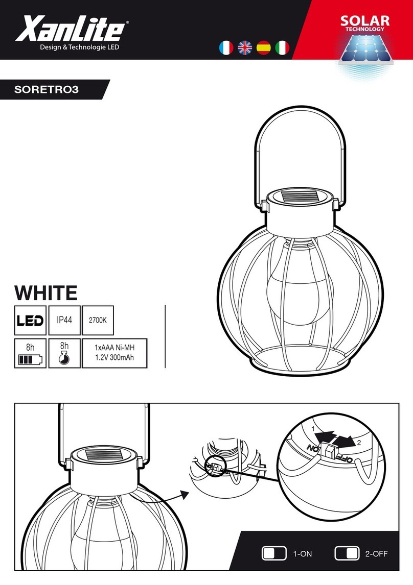 XanLite SORETRO3 user manual