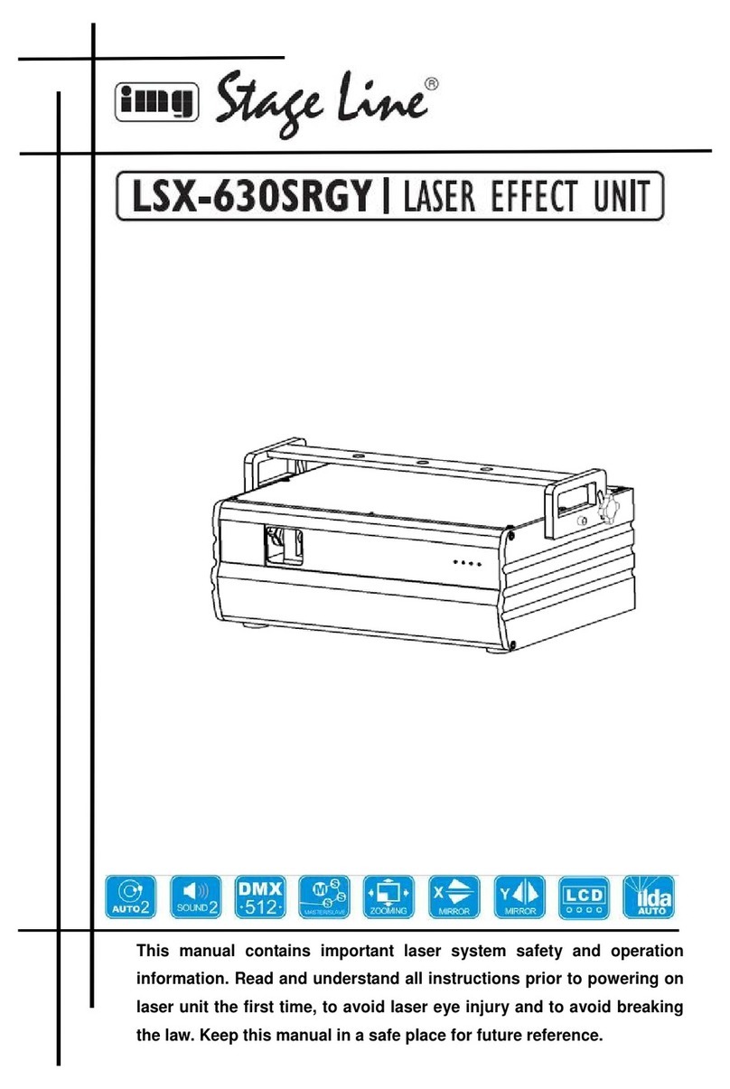 IMG STAGE LINE LSX-630SRGY user manual