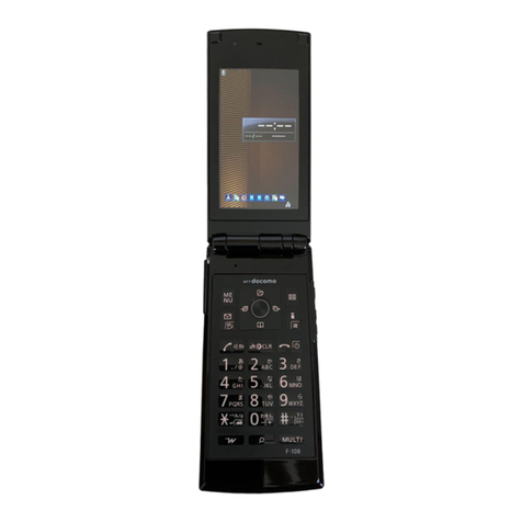 NTT docomo F-10B User manual