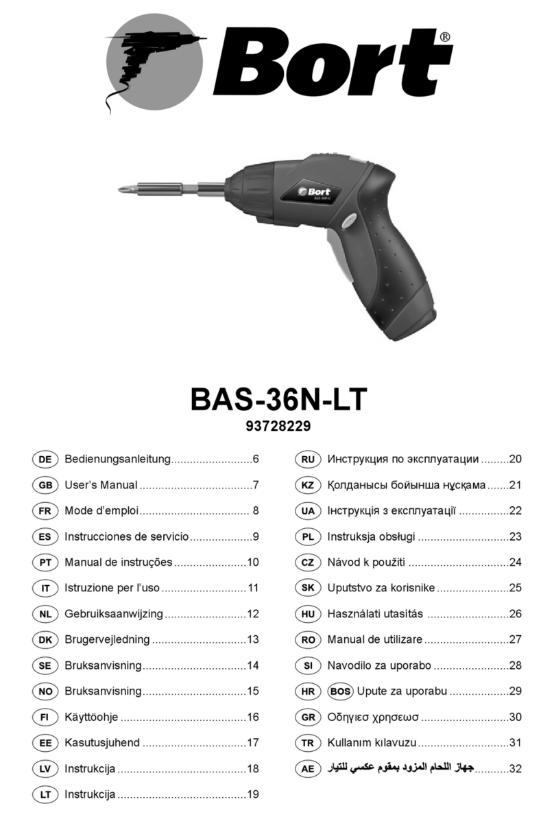 Bort BAS-36N-LT User manual Bort BAS-36N-LT User manual