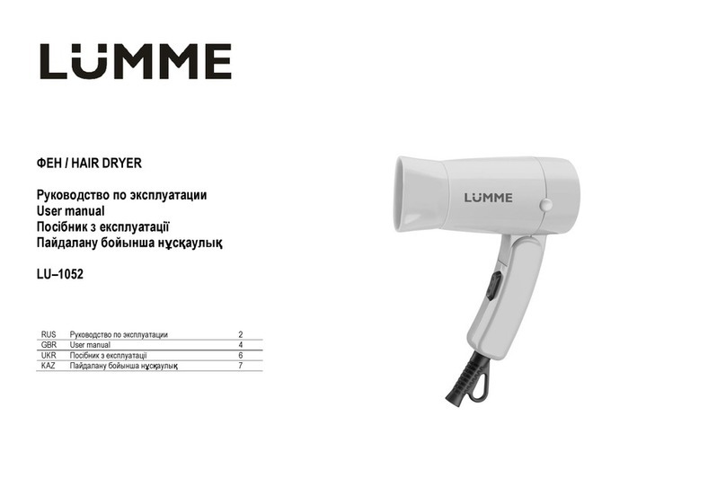 Lumme LU-1052 User manual Lumme LU-1052 User manual
