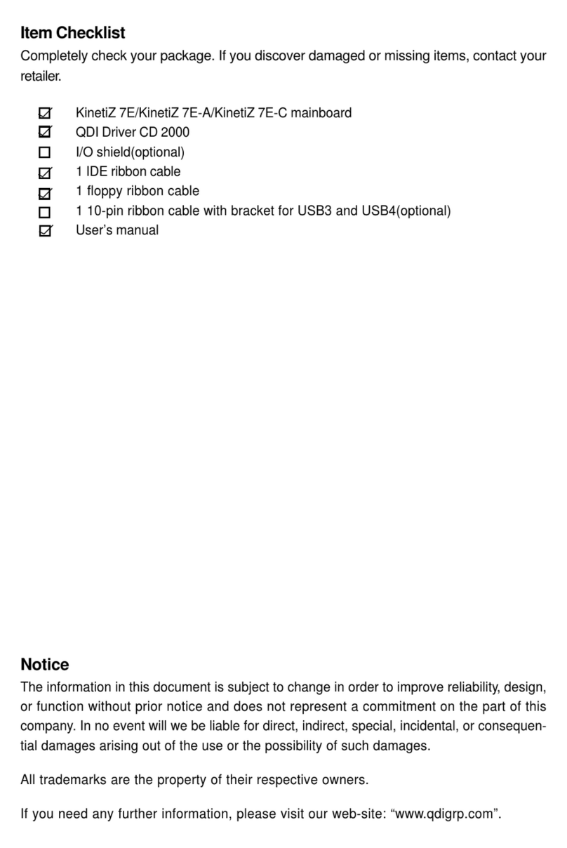QDI KinetiZ 7E manual