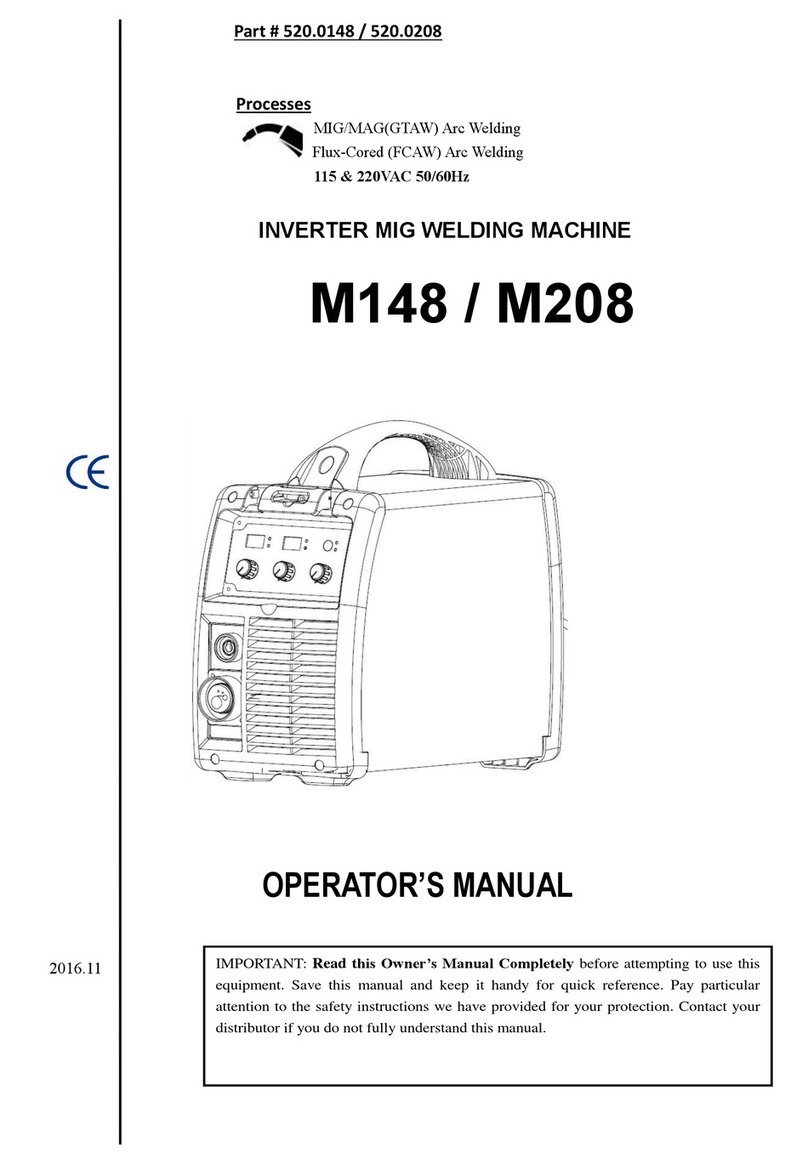 Matco Tools MG208 Operator's manual Matco Tools MG208 Operator's manual