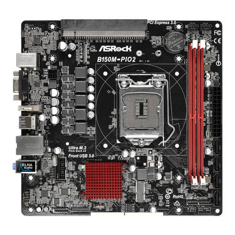 ASROCK B150M-PIO2 User manual ASROCK B150M-PIO2 User manual
