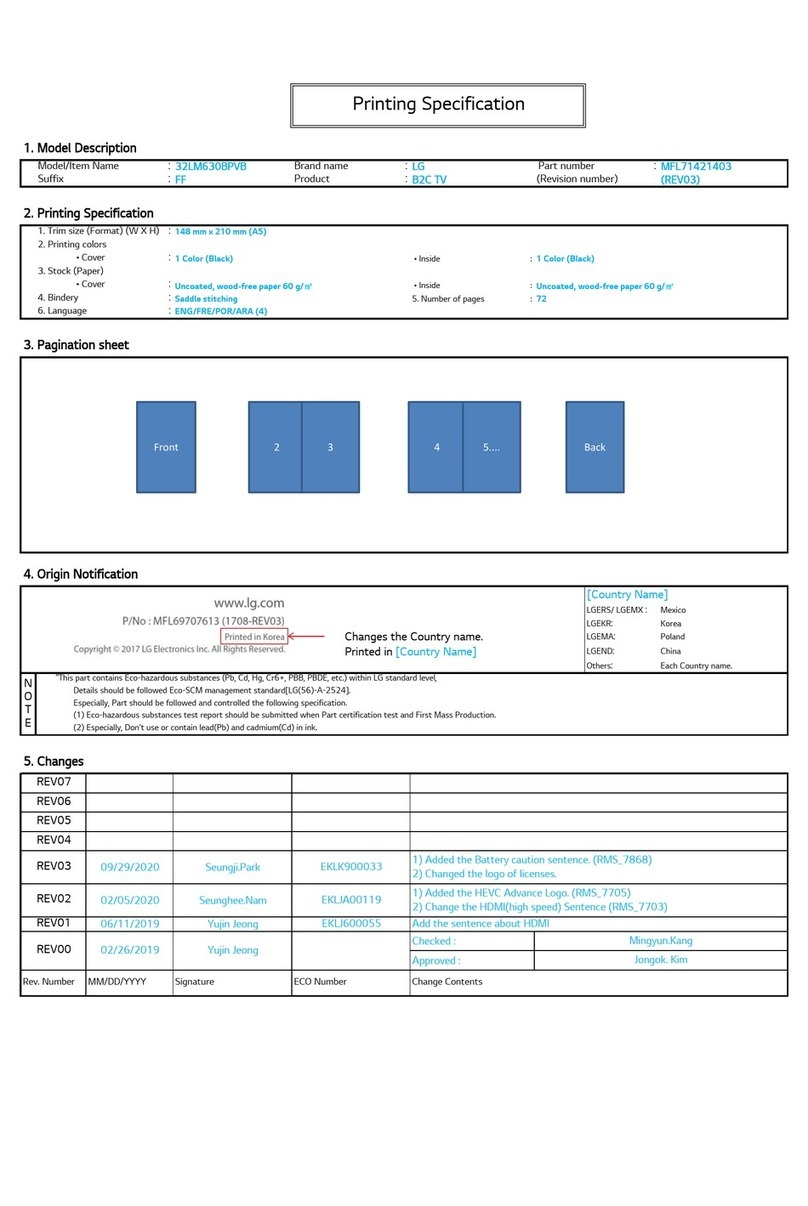 LG MFL71421403 User manual