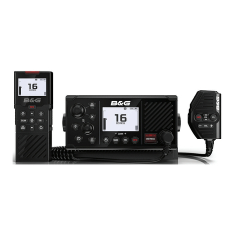 B&G V60-B User manual