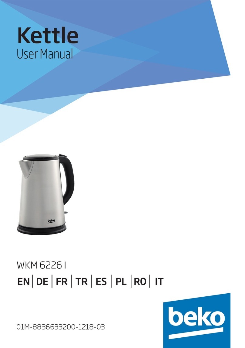 Beko WKM 6226 I user manual