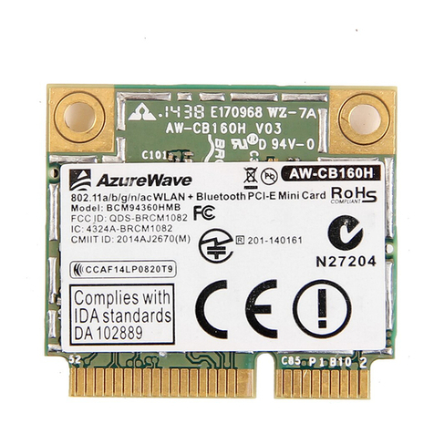 Broadcom BCM94360HMB user guide